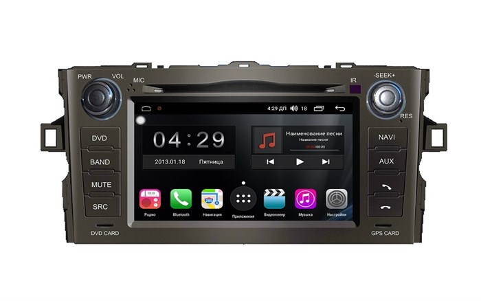 Магнитола Farcar RL028 (S300) для Toyota Auris I (E150) 2006-2012 на Android 9.0 - фото 102807