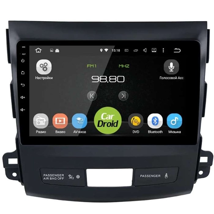 Штатная магнитола Roximo CarDroid RD-2606F для Mitsubishi Outlander XL 2006-2012 (Android 10.0) DSP - фото 103668