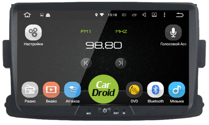 Штатная магнитола Roximo CarDroid RD-3002D для Nissan Terrano III 2017-2022 (Android 9.0) DSP - фото 107812