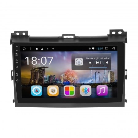 Автомагнитола для Toyota Land Cruiser Prado 120 (2002-2009) MyDean A456 Android 8.1 - фото 112686