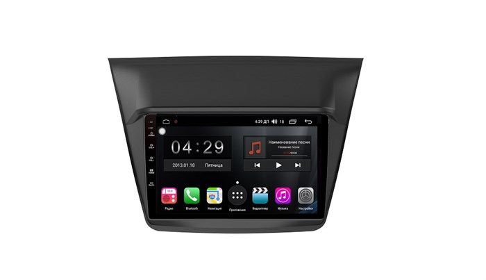 Магнитола Farcar RG094R (S300) для Mitsubishi Pajero Sport II 2008-2013 на Android 9.0 - фото 115390