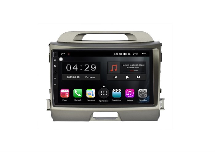 Магнитола Farcar RG537R (S300) для KIA Sportage III 2010-2016 на Android 9.0 - фото 115448