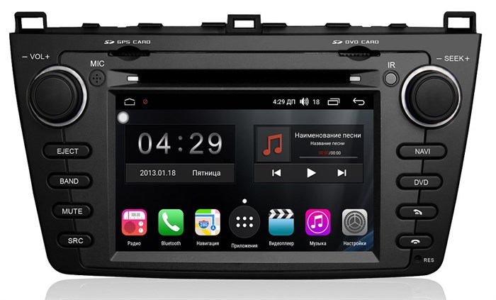 Магнитола Farcar RG012 (S300) для Mazda 6 GH (2007-2012) на Android 9.0 - фото 115487