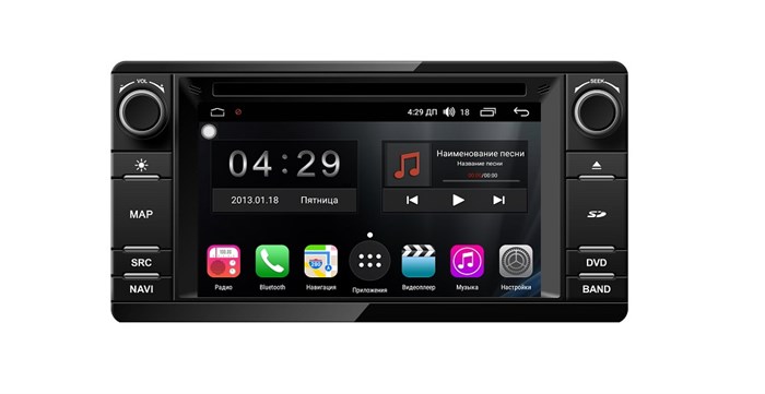 Магнитола Farcar RG230 (S300) для Mitsubishi Lancer X 2012-2018 на Android 9.0 - фото 115499