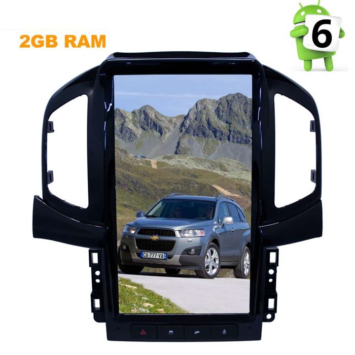 ШТАТНАЯ МАГНИТОЛА CHEVROLET CAPTIVA 2012-2015 Г. LETRUN 2835 ANDROID 6.X 13.2 ДЮЙМА TESLA - фото 117987