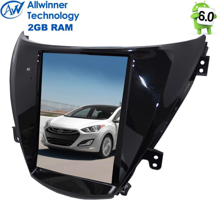 Штатная магнитола Hyundai Elantra V (MD) 2011-2014 (Tesla Style) LeTrun 2354 Android 6.0.1 - фото 119086