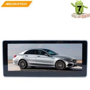 ШТАТНАЯ МАГНИТОЛА MERCEDES C-CLASS S205 W205 2014-2017 LETRUN 2701 ANDROID 7.X 4G - фото 120427