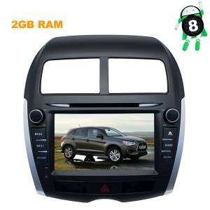 ШТАТНАЯ МАГНИТОЛА MITSUBISHI ASX, CITROEN C4 AIRCROSS, PEUGEOT 4008 LETRUN 2728 ANDROID 9.X MTK-L - фото 120801