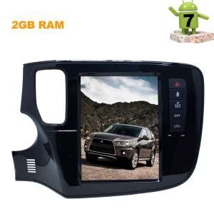 ШТАТНАЯ МАГНИТОЛА MITSUBISHI Outlander III 2013-2020 LETRUN 2796 9.5 ДЮЙМОВ ANDROID 7.X TESLA - фото 120841