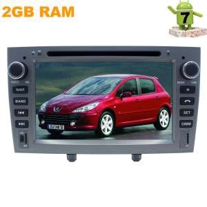 ШТАТНАЯ МАГНИТОЛА PEUGEOT 308, 408, RCZ LETRUN 2021 ANDROID 7.X - фото 121195