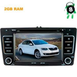ШТАТНАЯ МАГНИТОЛА SKODA OCTAVIA С 2009 ДО 2012 ГОДА LETRUN 2729 ANDROID 9.X MTK-L - фото 121295