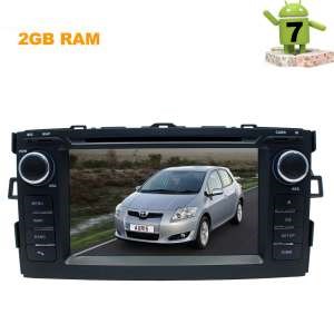 ШТАТНАЯ МАГНИТОЛА TOYOTA AVENSIS 2009-2011 LETRUN 2600 ANDROID 7.1 - фото 121501