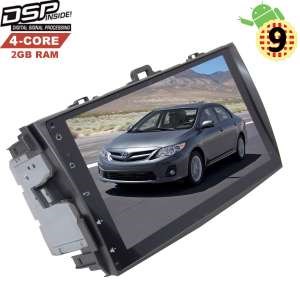 ШТАТНАЯ МАГНИТОЛА TOYOTA COROLLA 2007-2012 ГОДА ANDROID 9.X LETRUN 2762 DSP - фото 121729