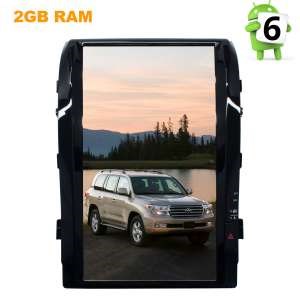 ШТАТНАЯ МАГНИТОЛА TOYOTA LAND CRUISER 200 2008-2015 Г. LETRUN 2833 15.4 ДЮЙМА ANDROID 6.X TESLA - фото 121942