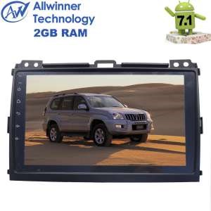 ШТАТНАЯ МАГНИТОЛА TOYOTA LAND CRUISER PRADO 120 LETRUN 2583 ANDROID 7.1.2 ALWINNER ЭКРАН 9 ДЮЙМОВ - фото 121978