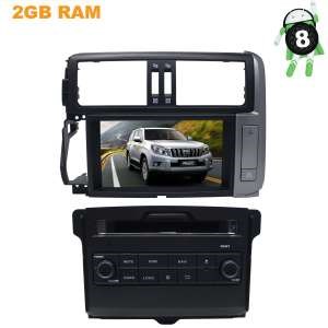 ШТАТНАЯ МАГНИТОЛА TOYOTA LAND CRUISER PRADO 150 09-13 ANDROID 8.X LETRUN 2633 ПОДДЕРЖКА JBL - фото 122061