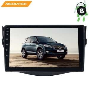 ШТАТНАЯ МАГНИТОЛА TOYOTA RAV4 2006-2012 Г. LETRUN 2947 ANDROID 8.X 9 ДЮЙМОВ MTK-L 2.5D - фото 122254