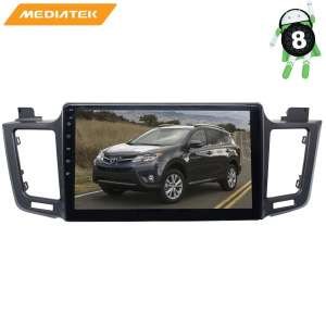 ШТАТНАЯ МАГНИТОЛА TOYOTA RAV4 С 2013 ГОДА LETRUN 2942 ANDROID 8.X 10 ДЮЙМОВ MTK-L 2.5D - фото 122267