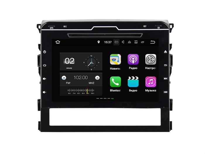Штатная магнитола FarCar s130+ для Toyota Land Cruiser 2016 на Android 7.1 (W567BS) - фото 123100