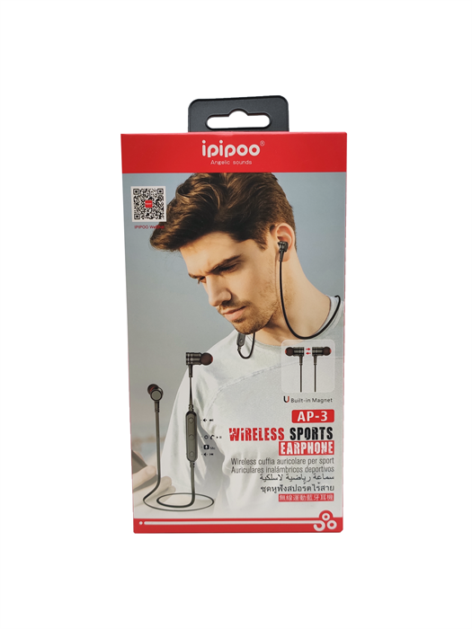 Беспроводные Bluetooth наушники Ipipoo АР-3 - фото 123438