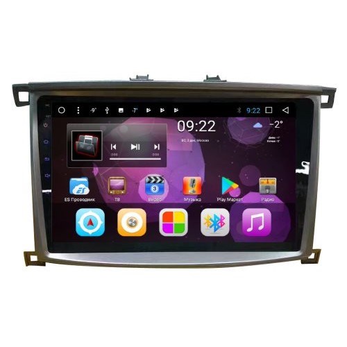 Штатная магнитола Vomi ST2793-T8 для Toyota LC 100 (рестайлинг) 2003-2007 на Android 8.1 - фото 124081