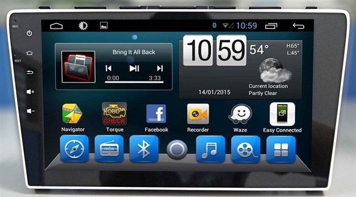 Штатная магнитола CarMedia KR-1023-T8 Honda CR-V III 2007-2012 на Android 9.0 - фото 125170