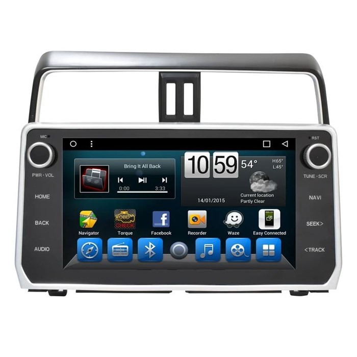 CarMedia KR-1104-T8 для Toyota Land Cruiser Prado 150 2017-2020 на Android 9.0 - фото 125720