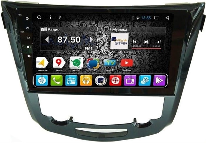 DayStar DS-7015HB для Nissan Qashqai II 2014-2019, X-Trail III (T32) 2015-2019 на Android 9.0 с штатной навигацией - фото 127709