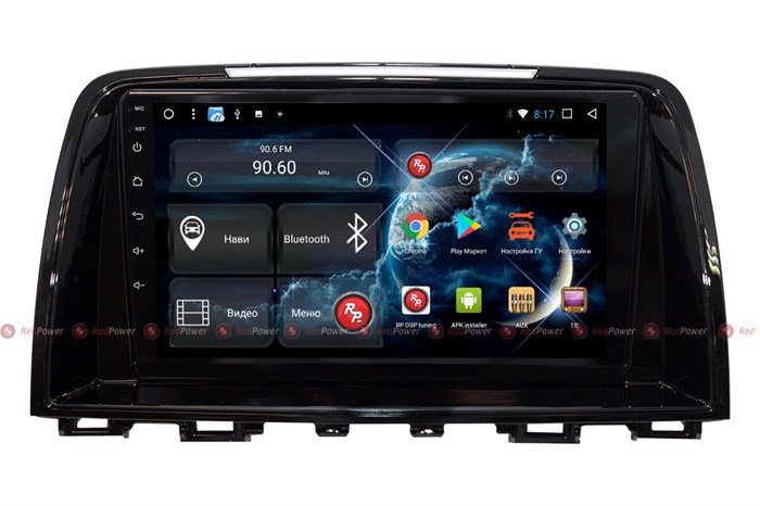 Redpower 51012 R IPS DSP для Mazda 6 2012-2014 на Android 8.1 - фото 128963