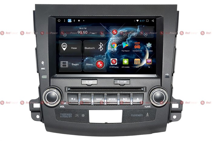Redpower 51056 IPS DSP для Mitsubishi Outlander XL 2006-2012 на Android 8.1 - фото 129185