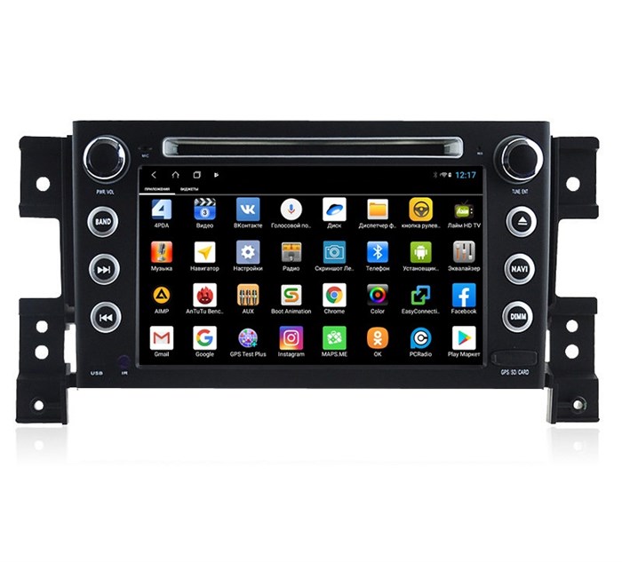 Parafar для Suzuki Grand Vitara III 2005-2015 на Android 12.0 (PF053XHDDVD) - фото 132416
