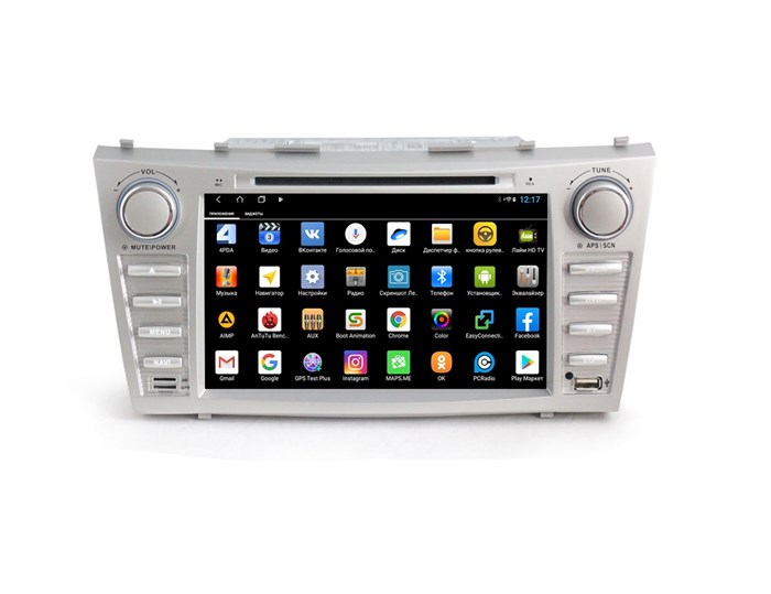 Parafar для Toyota Camry V40 2006-2011 на Android 12.0 (PF064XHDDVD) - фото 132420