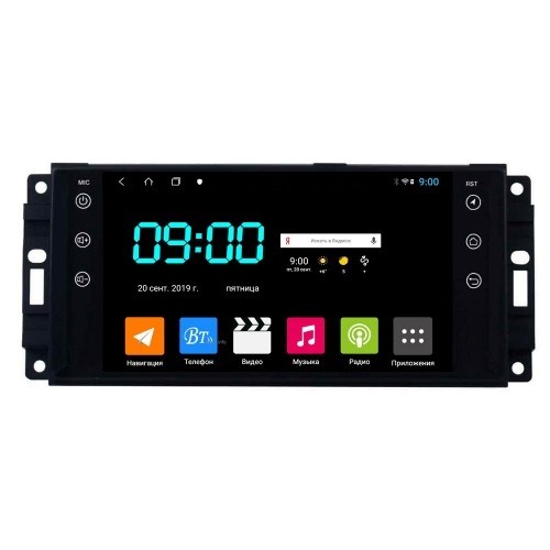 Головное устройство VOMI ST8718-TS9 для Chrysler 300C I, Sebring III, Town Country V, Grand Voyager V на Android 10.0 - фото 135115