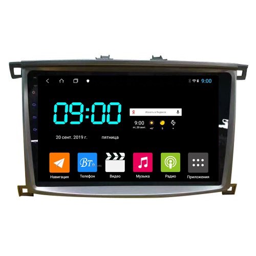 Штатная магнитола VOMI ST2793-TS9 для Toyota LC 100 2002-2007 на Android 10.0 - фото 135356