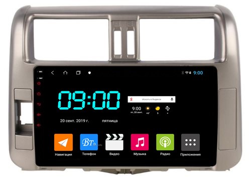 Штатная магнитола VOMI ST2753-TS9 для Toyota LC Prado 150 2009-2013 на Android 10.0 - фото 135455