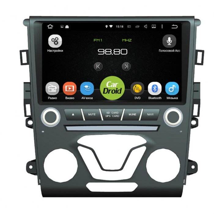 Штатная магнитола Roximo CarDroid RD-1703D для Ford Mondeo 5 2015-2022 (Android 8.0) - фото 136263