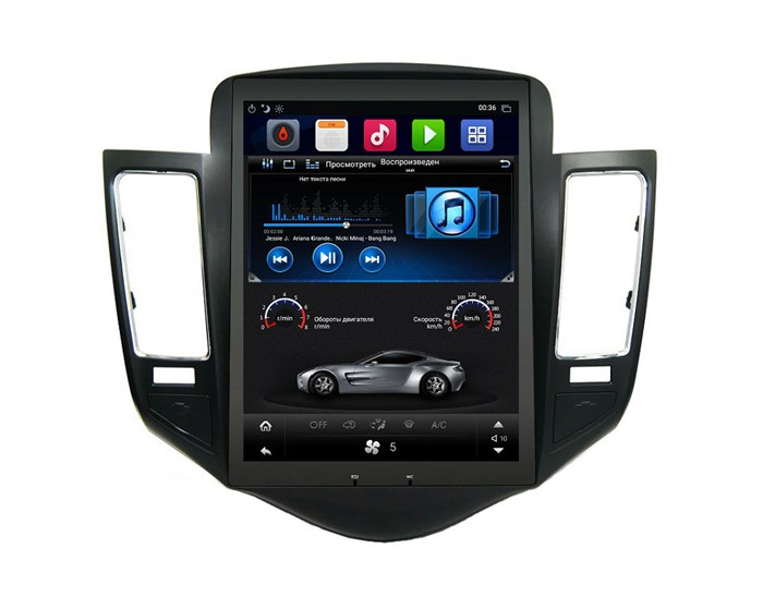 Магнитола Farcar T045 Tesla для Chevrolet Cruze I 2009-2012 - фото 139679