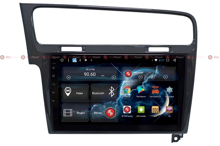 Redpower 51006 R IPS DSP для Volkswagen Golf 7 2013-2019 (серый глянец) на Android 8.1 - фото 144162