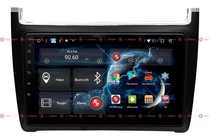Redpower 51134 R IPS DSP для Volkswagen Polo 5 2009-2019 на Android 8.1 - фото 144510