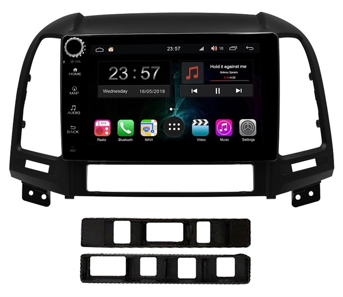 Магнитола Farcar RG008RB (S300) для Hyundai Santa Fe 2006-2012 на Android 9.0 - фото 145876