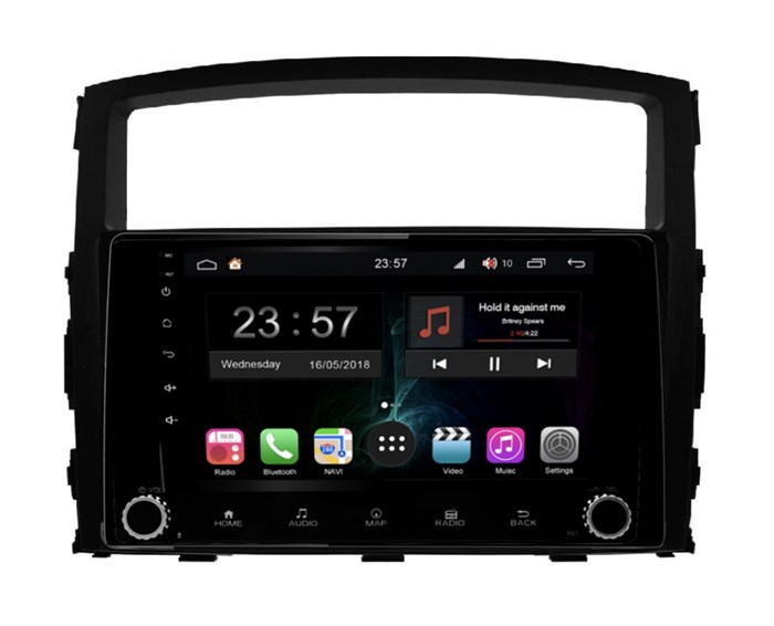 Магнитола Farcar RG1009RB (S300) для Mitsubishi Pajero IV 2006-2018 на Android 9.0 - фото 145990