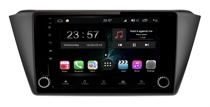 Магнитола Farcar RG2002RB (S300) для Skoda Fabia на Android 9.0 - фото 146294