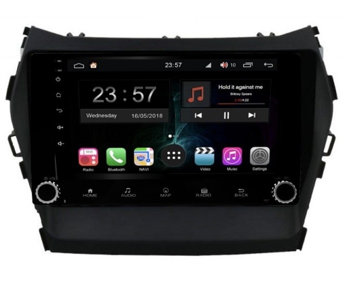 Магнитола Farcar RG209RB (S300) для Hyundai Santa Fe 2012+ на Android 9.0 - фото 146651