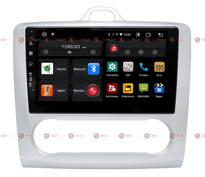 Redpower 61136 для Ford Focus 2 2005-2011 (климат-контроль) на Android 10.0 - фото 146791