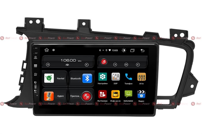 Redpower 61091 для KIA Optima III 2010-2013 на Android 10.0 - фото 147200