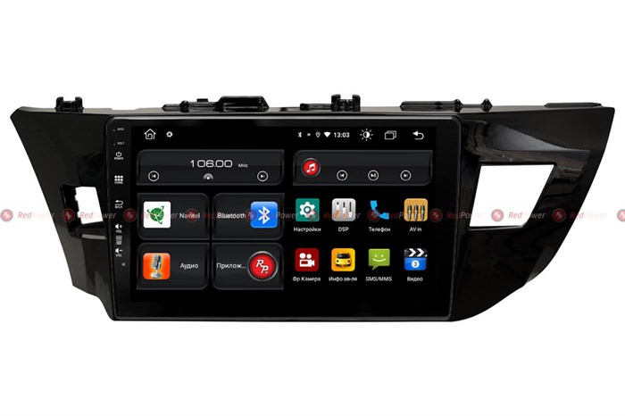 Redpower 61066 для Toyota Corolla (2013-2016) дорестайл на Android 10.0 - фото 148066