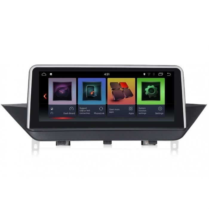 Штатная магнитола Roximo RW-2704C для BMW X1 (E84) для CIC на Android 9.0 - фото 148430