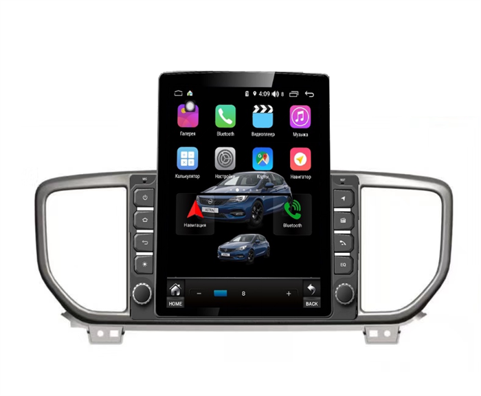 Магнитола Farcar RT1143R (S300) TESLA для KIA Sportage 2019+ на Android 9.0 - фото 150512