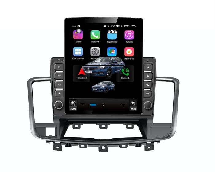 Магнитола Farcar RT1076R (S300) TESLA для Nissan Teana II 2008-2013 на Android 9.0 - фото 150799
