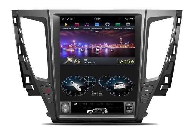 Магнитола Farcar ZF1181 DSP Tesla для Mitsubishi Pajero Sport III 2015-2021 - фото 154369